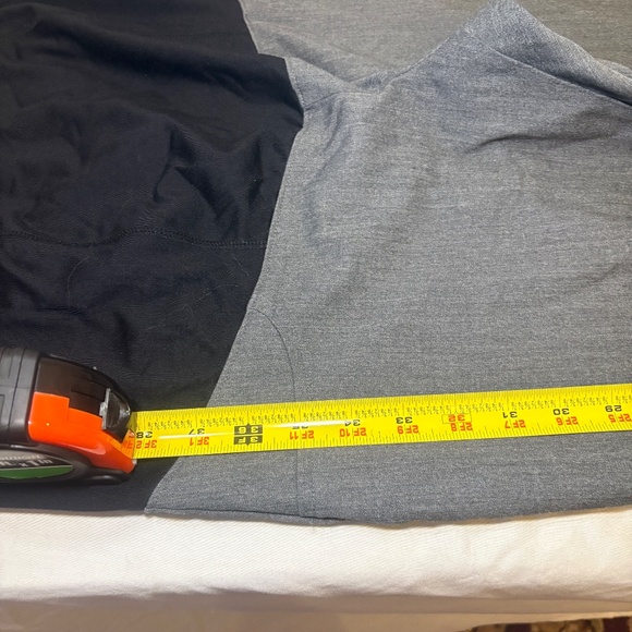 Ingrid & Isabel Maternity Pants Womens 6 Black/Gray Bootcut Full Panel - Picture 5 of 10